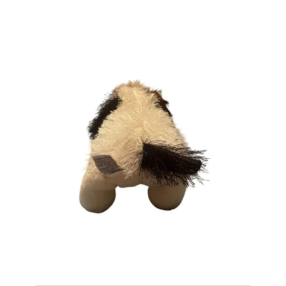 GANZ Kids Black & White Webkinz Lil'Kinz Cheeky Dog Plush Stuffed Animal Toy OS